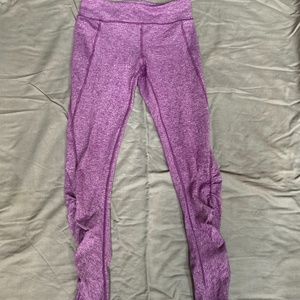 purple iviva leggings size 10 in girls